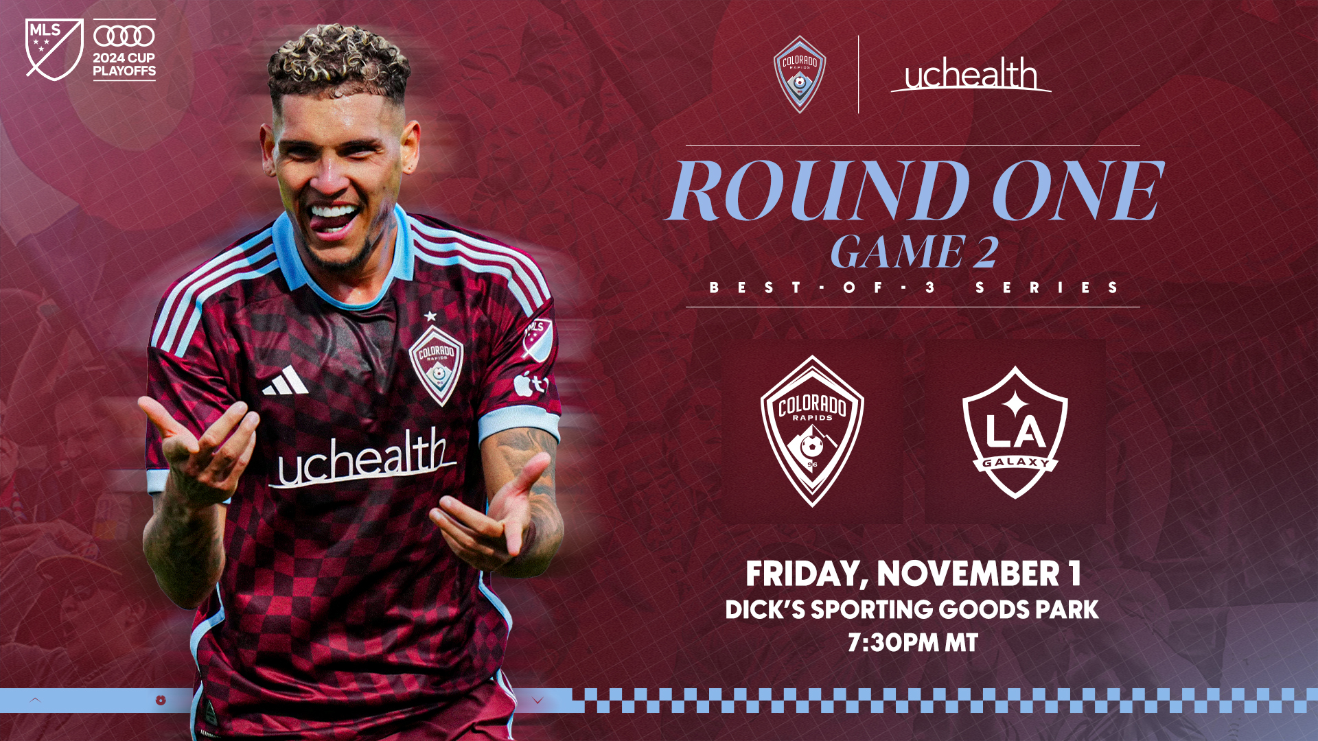 Game 2 of the Audi 2024 MLS Cup Playoffs at Home THIS Friday 